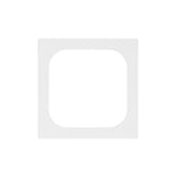 EKEY 203309 ekey xLine cover adapter 55 x 55 WE ekey xLine Rahmen-Adapter 55 x 55 Weiß