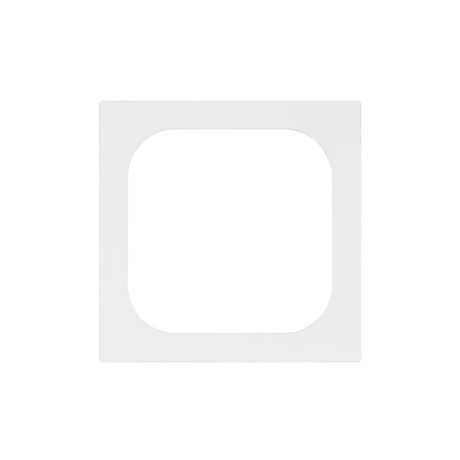 EKEY 203309 ekey xLine cover adapter 55 x 55 WE ekey xLine Rahmen-Adapter 55 x 55 Weiß