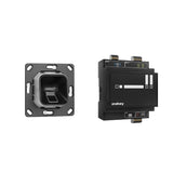 EKEY 203752 ekey xLine fingerprint set flush SC w/o cover ekey xLine Fingerprintset UP Schwarz ohne Rahmen