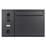 EKEY 204511 HELLO mailbox DoorBird ekey surface-mount. RAL7016 HELLO Briefkasten DoorBird ekey Aufputz RAL 7016