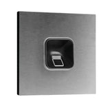 EKEY 204702 ekey sLine fingerprint set SC Gira 106 V2A ekey sLine Fingerprintset Schwarz Gira 106 V2A