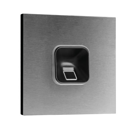EKEY 204702 ekey sLine fingerprint set SC Gira 106 V2A ekey sLine Fingerprintset Schwarz Gira 106 V2A