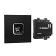 EKEY 204714 ekey sLine fingerprint set SC Gira 106 matte black ekey sLine Fingerprintset Schwarz Gira 106 SC matt