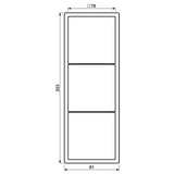 Jung LS983WWM Rahmen 3f