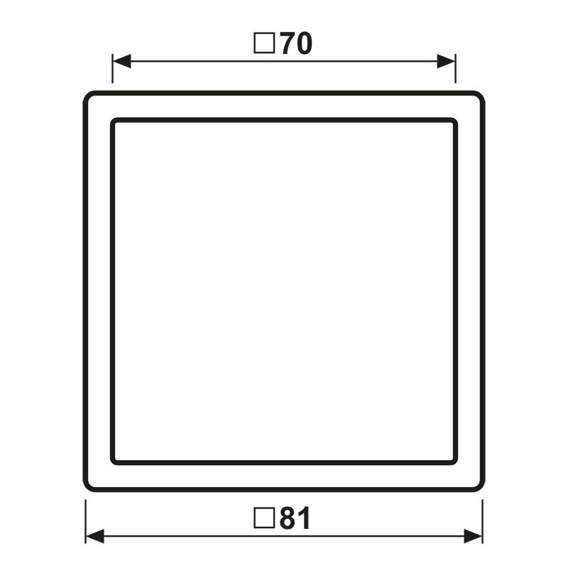 Jung LS981SWM Rahmen 1f