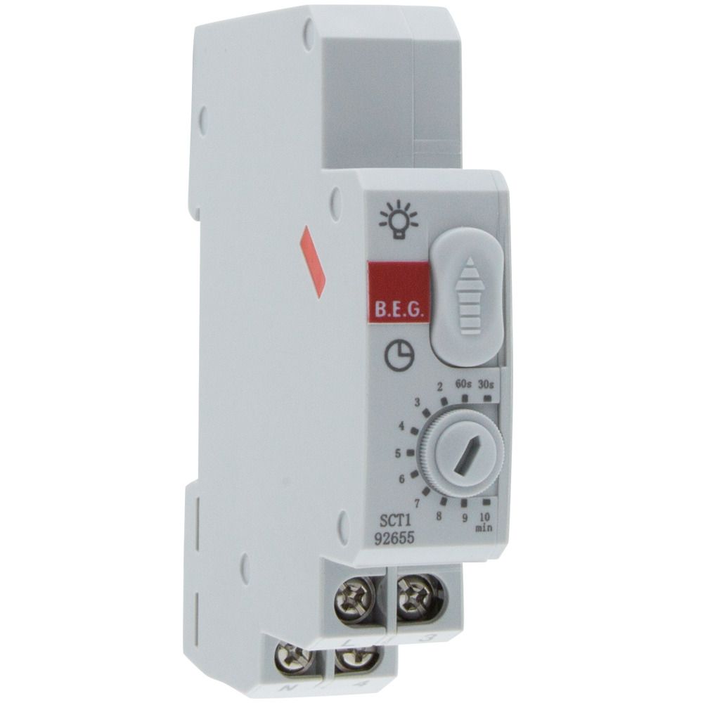 BEG 92655 SCT1 grau Treppenlichtautomat grau