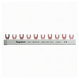Legrand 004913 Gabelkammschiene 2-polig 12TE 10qmm