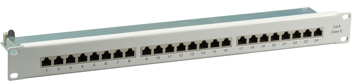 EFB 37667.1M Cat6 24P Patchpanel LSA 1HE RAL7035