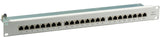 EFB 37667.1M Cat6 24P Patchpanel LSA 1HE RAL7035