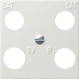 GIRA 025803 Zentralplatte 4fach