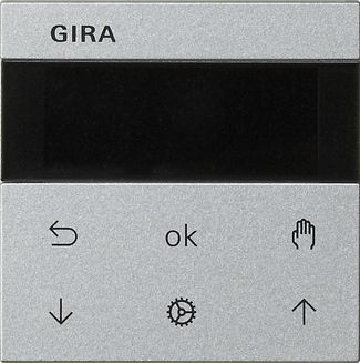 GIRA 536626 S3000 Jalousie-/Schaltuhr Alu