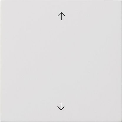 GIRA 5361112 S3000 Bedienaufsatz Pfeile Flächenschalter Reinweiß glänzend