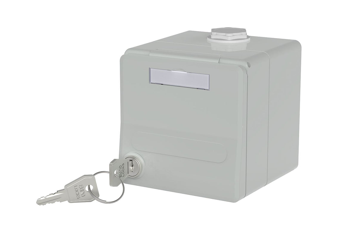 Metz 1309470003-I IP44 Modul-AP-Gehäuse Grau (RAL 7035)