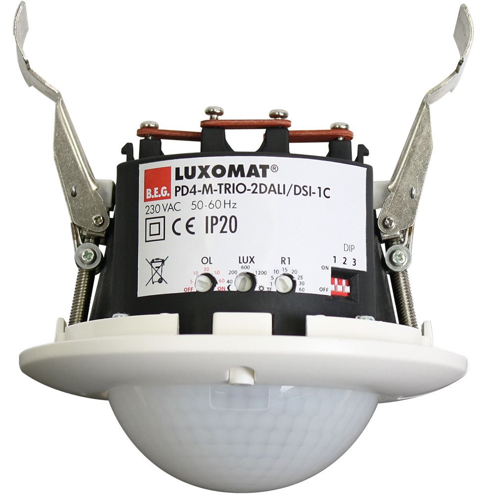 BEG 92756 PD4-M-TRIO-2DALI/DSI-1C-DE weiß LUXOMAT Präsenzmelder