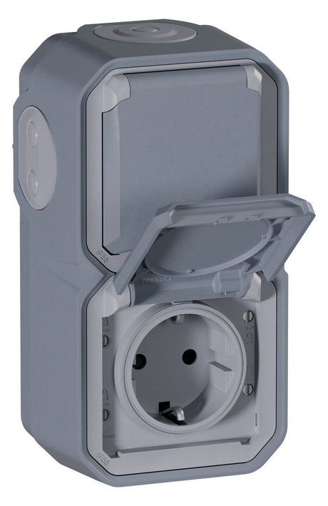 Legrand 069744L Plexo New FRAP 2f vorverdrah SSDO vertikal Steckkl.EB IP44