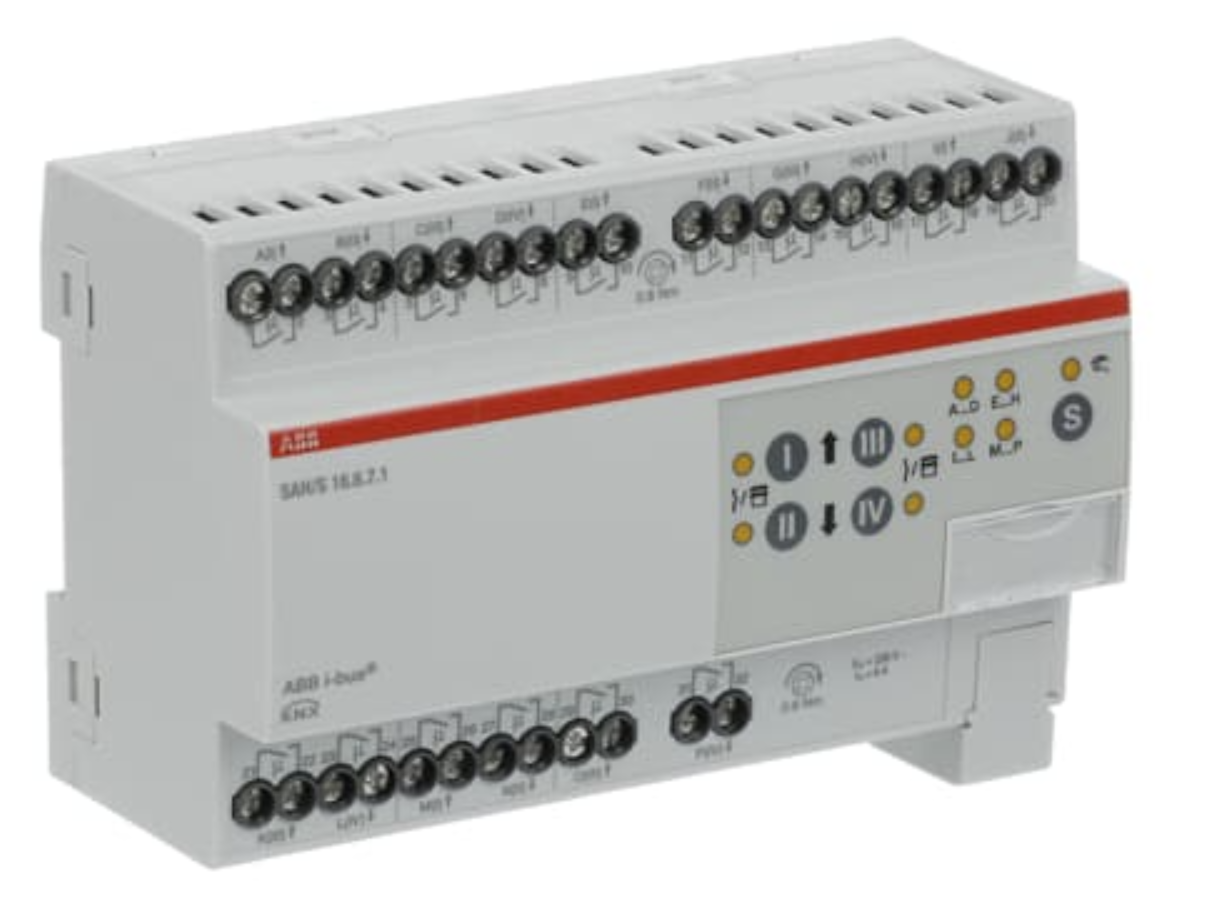 ABB SAH/S16.6.7.1 Schalt-/Jalousieaktor, 16fach, 6 A, REG