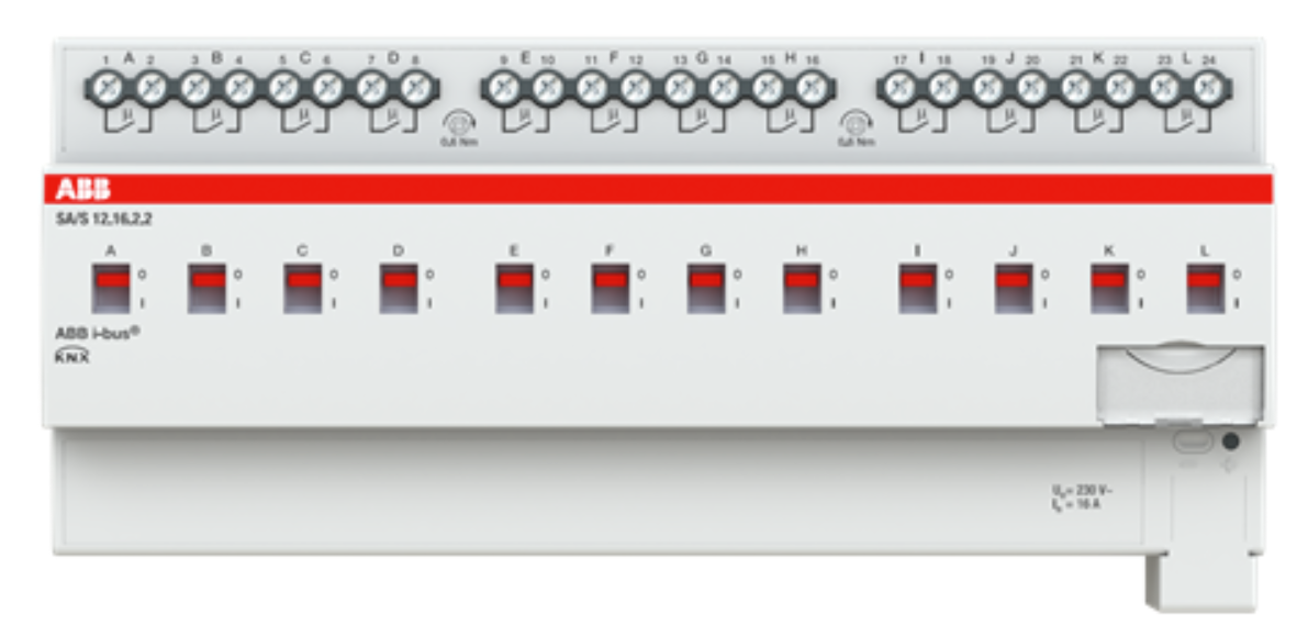 ABB SA/S12.16.2.2 Schaltaktor, 12fach, 16 A, REG