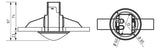 Theben theMova S360-100 DE WH Bew.melder f.Decken max.8m 1xLicht ws 1030560