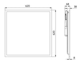 Opple 542003099400 LED PanelS-E4 Sq620