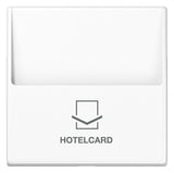 Jung A590CARDWW Hotelcard-Schalter o.Tastereinsatz Serie A/AS alpinweiß