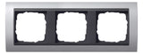 GIRA 021306 Abdeckrahmen 3fach Zwischen rahmen AN Event Farbe Alu