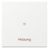 GIRA 367803 Wippe KF+Heizung Ein/Aus Reinweiß glänzend
