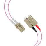 EFB O0323.2 Duplex Jumper LC-SC violett