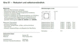 GIRA 0211150 Abdeckrahmen 1f Gira E1 Reinweiß