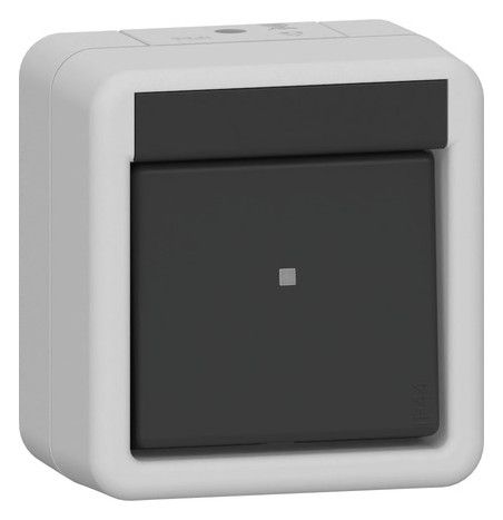 GIRA 310630 Wippschalter Aus-Wechsel WG AP IP44 Grau