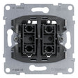 Legrand 765018 SEANO Einsatz Doppeltaster m.2 Wechselkontakten 10A