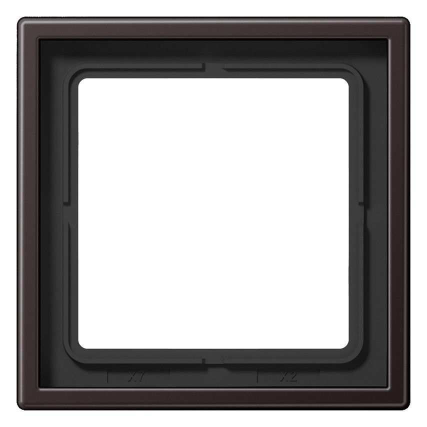 Jung AL2981D Rahmen 1fach LS/FD-design Aluminium dark