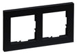 Legrand 765382 SEANO+2-fach Rahmen in der Farbausführung Schwarz lackiert