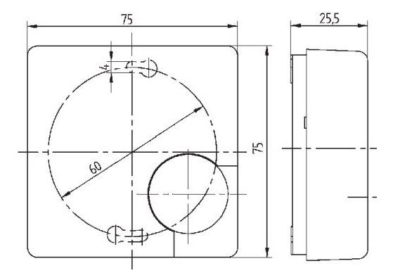 Eberle RTR-E 6705 Raumtemperaturregler
