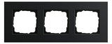 GIRA 0213126 Abdeckrahmen 3fach Esprit Schwarz (eloxiert)