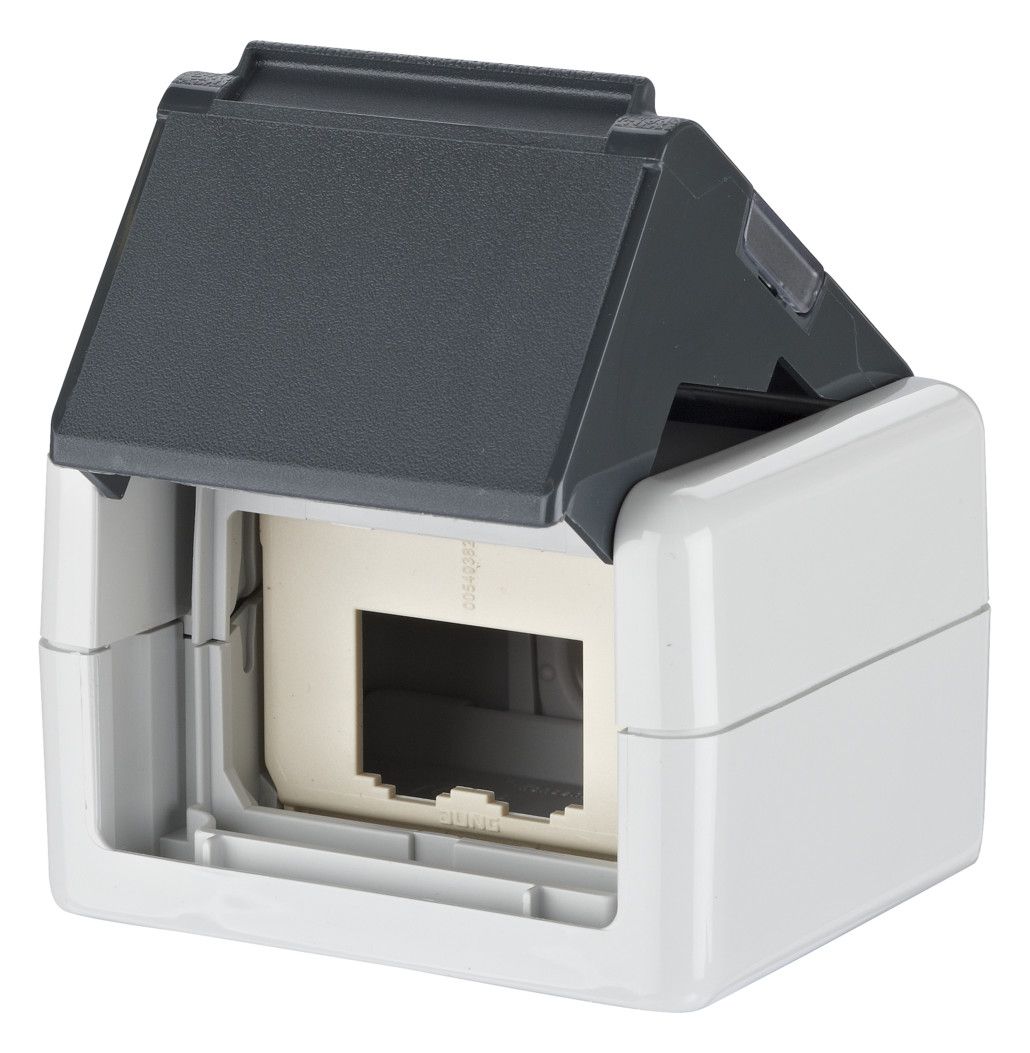Metz 1309430003-E E-DAT modul IP44 AP-Gehäuse unbestückt