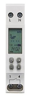 Legrand 003710 MicroRex D11 230V digital Wochenzeitschaltuhr Basic 1-Kanal 1TE