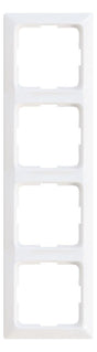 Legrand 776204 Rahmen 4-fach Creo ultraweiß