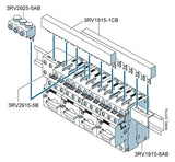 Siemens 3RV1915-1CB 3ph. Sammelschienen