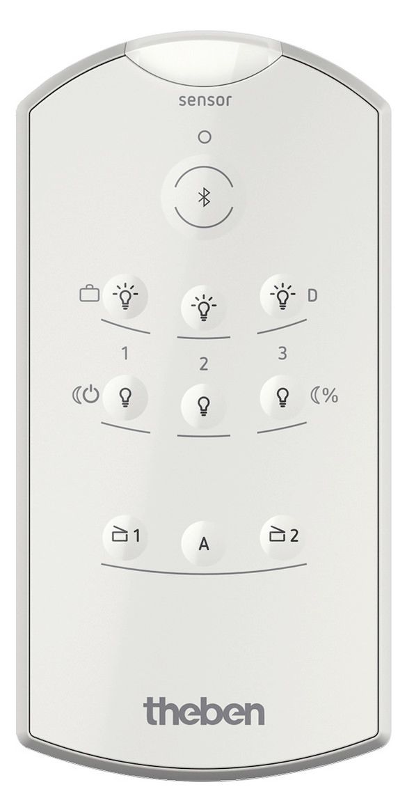 Theben theSenda B Fernbed. Komm. Plug App m.Meldern/Leuchten 9070985