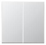 Jung AL2995 Wippe Serienschalter LS Aluminium