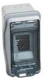 Legrand 601932 AP Feuchtraumverteiler Plexo³ IP65 IK09 1-reihig 2+1Module