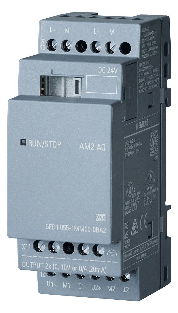 Siemens 6ED1055-1MM00-0BA2 LOGO! AM2 AQ