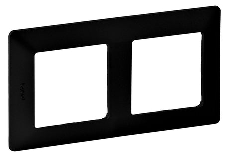 Legrand 754252 Rahmen 2-fach Valena Life schwarz