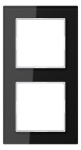 Jung AC582GLSW Glasrahmen 2fach Serie A creation schwarz