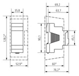 Theben LUXORliving IP1 Systemzentrale DIN Smart Home 4800495