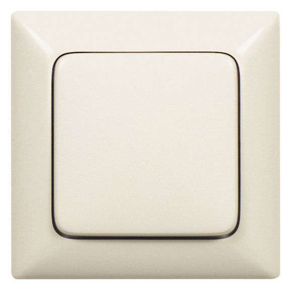 Legrand 776001 Rahmen 1-fach Creo mandelweiß