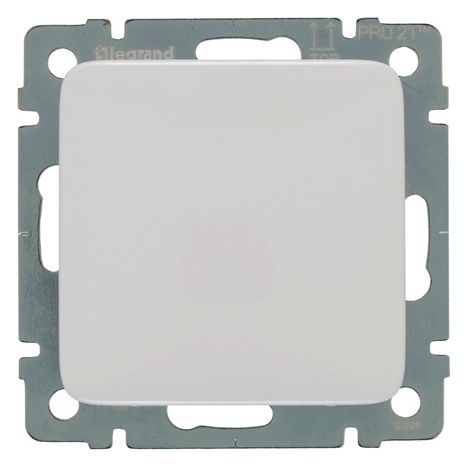 Legrand 776278 Blindabdeckung m.Tragring Creo ultraweiß