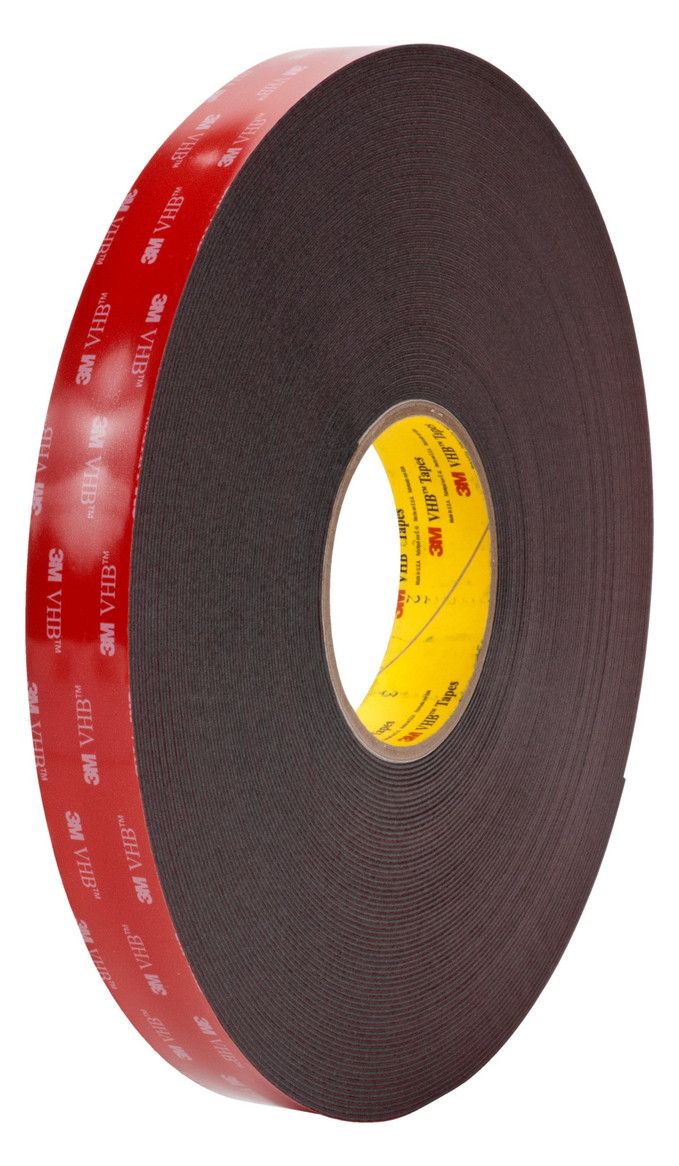 3M 5952F 19mmx3m VHB doppelseitiges Schwarz