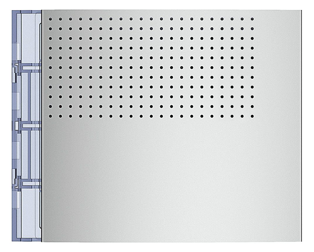 Bticino 351001 Frontblende Basis Lautsprecher o.RT Allmetal