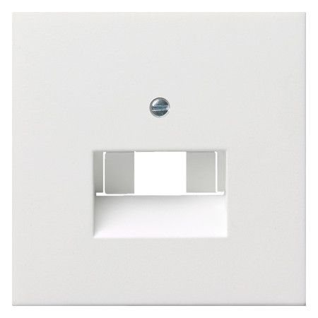 GIRA 0270112 Abdeckung UAE/IAE+Netzwerk Flächenschalter Reinweiß glänzend